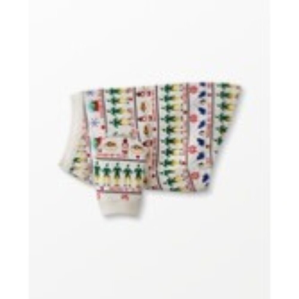 Hanna Andersson Dog Elf Fairisle Organic Cotton Pajama